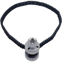 Jeuclel 1/2"" Drive Oil Filter Strap Wrench(73-169.5Mm), Oil Filter Chain Wrench Compatible With Most Vehicles Engine Maintenance, Auto Repair Removal Installation Tool