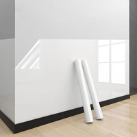 Wall Protector Clear Contact Paper Electrostatic Absorption Wall Protective Film Removable Walls Covering Oil Proof Waterproof Back Splash Protectors Wallpaper For Trash Can Chair Cat Dog Stove