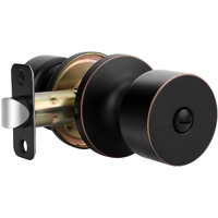 Goldenwarm Oil Rubbed Bronze Door Knobs Interior, Privacy Door Knob Bronze Door Knobs Interior Bulk Privacy Door Knobs For Bedroom Or Bathroom (1 Pack)