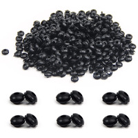 Fielect 1000Pcs Rubber Grommets 3Mm Mounting Dia Rubber Wire Grommet Oil Resistant Armature Rubber Grommets For Wiring