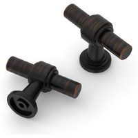 Asidrama 10 Pack Oil Rubbed Bronze Kitchen Cabinet Knobs Drawer Cabinet Hardware Zinc Knobs For Dresser Drawers