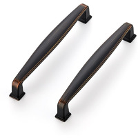 Ravinte 20 Pack 5 Inch Solid Kitchen Cabinet Handles - Oil Rubbed Bronze Drawer Pulls Hardware For Cabinets And Cupboards