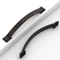 Coinkoly 10 Pack Oil Rubbed Bronze Cabinet Pulls 5'''(128Mm) Hole Centers,Hardware For Cabinets,Kitchen Cabinet Handles,Arch Cabinet Handles For Bathroom Dresser Drawer Handles