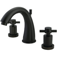 Kingston Brass Ks2965Dx Concord Widespread Lavatory Faucet, 7-Inch Spout Reach, Oil Rubbed Bronze