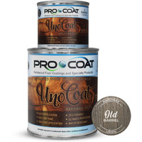 Unocoat Hardwax Uroil With Activator - Made In Usa, Advanced Wood Grain Treatment For Indoor Applications, Urethane-Modified Hard Wax Oil, For Any Wood Species-1 Pint (16Oz / 473Ml) - Old Barrel