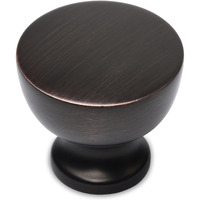 Southern Hills Oil Rubbed Bronze Cabinet Knobs - Premium Drawer Pulls 5-Pack - Round Furniture Hardware - Kitchen Handles - Dresser Fixtures - Home Accessories Shkm013-Orb-5