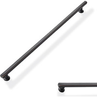 Zauyx 5 Pack Oil Rubbed Bronze 12 Inch Hole Center Cabinet Pulls Kitchen Cabinet Handles Solid Square Pulls For Kitchen Cabinet Door Handles Arch Dresser Handles For Cabinets And Drawers
