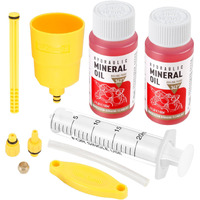 Youmaystory Brake Bleed Kit For Tektro Hydraulic Disc Brakes. Bicycle Hydraulic Brake Bleed Kit Including High Performance Brake Fluid Mineral Oil 120Ml