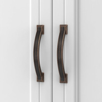 Asidrama 10 Pack 3.75 Inch(96Mm) Oil Rubbed Bronze Kitchen Cabinet Handles, Cabinet Pulls Kitchen Cabinet Hardware For Cupboard Drawer Pulls 3150
