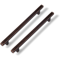 Goo-Ki 6 Pack 6-1/4 In (160Mm) Hole Center Cabinet Pulls Antique Oil Rubbed Bronze Zinc Alloy Kitchen Drawer Pulls Drawer Handles 8 Inch Length 1814-Agt-160