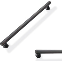 Zauyx 2 Pack Oil Rubbed Bronze 8 Inch Hole Center Cabinet Pulls Kitchen Cabinet Handles Solid Square Pulls For Kitchen Cabinet Door Handles Arch Dresser Handles For Cabinets And Drawers