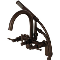 Kingston Brass Ae8155Dl Concord Clawfoot Tub Faucet, 8.31 X 6.94 X 11.94, Oil Rubbed Bronze
