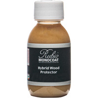 Rubio Monocoat Hybrid Wood Protector 30 Ft - Teak | Exterior Wood Oil Finish, Color & Uv Protection For Outdoor Wooden Surfaces & Furniture | 100 Ml