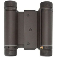 Double Action Spring Saloon Door Hinge | Cafe Doors, Door Hardware For In & Out Doorway Swing, Commercial Grade Double Swing Heavy Duty Door Hinge (Oil Rubbed Bronze, 3 Inch)