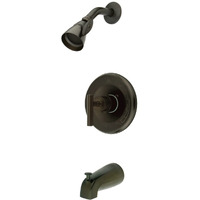 Kingston Brass Kb6635Cml Manhattan Tub And Shower Faucet, 7-Inch, Oil Rubbed Bronze