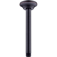 Bestill 8 Inch Ceiling Mount Rain Shower Head Arm And Flange, Oil Rubbed Bronze