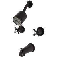 Kingston Brass Kbx8145Bx Metropolitan Tub And Shower Faucet, 7.5 X 7.13 X 4.94, Oil Rubbed Bronze