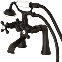 Kingston Brass Ks268Orb Kingston Clawfoot Tub Faucet, 7-Inch Center, Oil-Rubbed Bronze