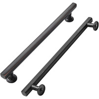 Khtumeware 5 Pack 12 Inch(305Mm) Oil Rubbed Bronze Cabinet Pulls Kitchen Solid Heavy Duty Venetian Bronze Cabinet Pulls Kitchen Cabinet Hardware For Cupboard Drawer Handles Dresser Pulls