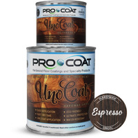 Unocoat Hardwax Uroil With Activator - Made In Usa, Advanced Wood Grain Treatment For Indoor Applications, Urethane-Modified Hard Wax Oil, For Any Wood Species-1 Pint (16Oz / 473Ml) - Espresso