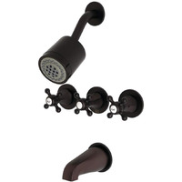 Kingston Brass Kbx8135Bx Metropolitan Tub And Shower Faucet, 72 X 8 X 7.13, Oil Rubbed Bronze