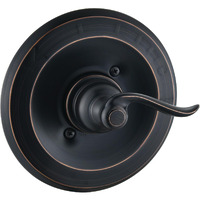 Dlymtrx Replacement For Delta 13/14 & 1300/1400 Series Bt14096 Trim Kit, Shower Cover Plate With Handle (Cartridge And Valve Not Included),Oil Rubbed Bronze