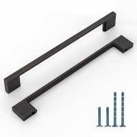 Knoklock 10 Pack 6.3 Inch(160Mm) Kitchen Cabinet Handles Oil Rubbed Bronze Cabinet Pulls Kitchen Cabinet Hardware Drawer Pulls For Cupboard Wardrobe