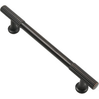 Alzassbg 10 Pack Oil Rubbed Bronze Cabinet Pulls, 5 Inch(128Mm) Hole Centers Cabinet Handles Kitchen Hardware For Cabinets And Drawers Al3095Orb