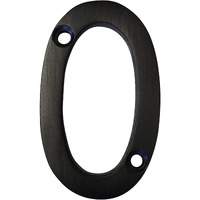 Rch Hardware No-Br235-50 Brass Number, 2 Inch, Oil Bronzed Black