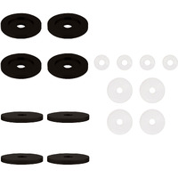 Crl Oil Rub Bronze Replacement Washers For Back-To Back Solid Pull Handles - Set