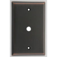 Oil Rubbed Bronze Cable Wall Plate