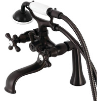 Kingston Brass Ks228Orb Kingston Clawfoot Tub Faucet, 9 X 8.13 X 9.69, Oil Rubbed Bronze