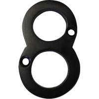 Rch Hardware No-Br235-50 Brass Number, 2 Inch, Oil Bronzed Black