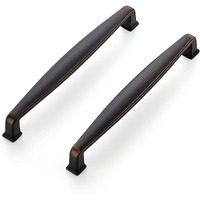 Ravinte 20 Pack Solid 6-1/4 Inch Cabinet Handles - Oil Rubbed Bronze Pulls For Kitchen Drawers And Cabinets - Hardware For Cupboards