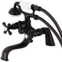 Kingston Brass Ks227Orb Kingston Clawfoot Tub Faucet, 9 X 9.06 X 8.81, Oil Rubbed Bronze