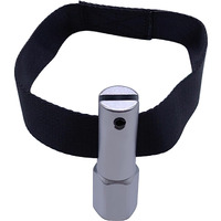 Jeuclel 1/2"" Drive Oil Filter Strap Wrench, Oil Filter Strap Type Wrench Remover Compatible With Most Vehicles Engine Maintenance, 120Mm Adjustable Filter Removal Auto Engine Motorcycle Belt Wrench