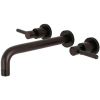 Kingston Brass Ks8025Dl Concord Roman Tub Faucet, Oil Rubbed Bronze, 10.75 X 8 X 3.06