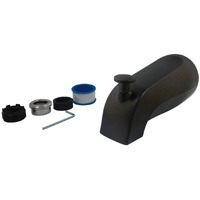 Kingston Brass K1273A5 5-3/8-Inch Universal Diverter Tub Spout, Oil Rubbed Bronze, 5-3/8"" , Oil-Rubbed Bronze
