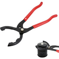Wogomz 12"" Adjustable Oil Filter Pliers, Oil Filters Removal Specialty Tool, 3-Position Oil Filter Wrench Removal Tool For 50-150Mm Engine Filters, Conduit, Fittings, Car Accessories