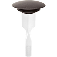 Pf Waterworks Clogfree Universal Magnetic Never Clog Sink Pop-Up Stopper With Jumbo Cap For Sink Drain Cover-Up (Cap Dia 2.5 ""); Oil Rubbed Bronze; Pf0339