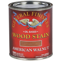 General Finishes Oil Based Penetrating Wood Stain, 1 Quart, American Walnut