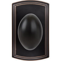 Delaney Callan Hardware Canova Passage Door Knob, Fits Doors 1-3/8 To 1-3/4 In. Thick, Edge Oil Rubbed Bronze - Reversible Left/Right-Handed Hallway, Closet Door Knob With Latch - Easy To Install