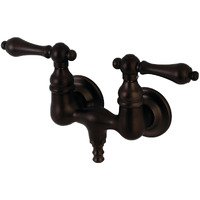 Kingston Brass Ae31T5 Aqua Vintage Clawfoot Tub Faucet, 2-7/8"" In Spout Reach, Oil Rubbed Bronze