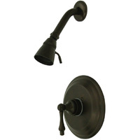 Kingston Brass Kb3635Also Vintage Tub And Shower Faucet, 7-1/2-Inch, Oil Rubbed Bronze