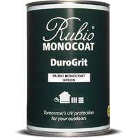Rubio Monocoat Durogrit Outdoor Wood Oil, Stain & Sealer, 150 Ft - Green | 1 Layer, Uv Protection For Deck, Fence & Furniture | 1 L
