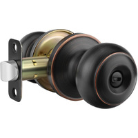 Goldenwarm Oil Rubbed Bronze Door Knob Interior, Privacy Door Knobs For Bedroom And Bathroom(1 Pack)
