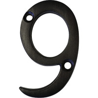 Rch Hardware No-Br235-50 Brass Number, 2 Inch, Oil Bronzed Black