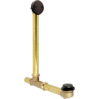 Kingston Brass Dtt2165 Made To Match Clawfoot Tub Drain, 22-1/4 Inch Length, Oil Rubbed Bronze
