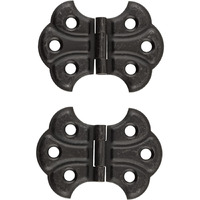 Oil Rubbed Bronze Butterfly Hinge | Pack Of 20 | Cabinet, Cupboard Door, Box Furniture Hardware | Ua-262-Hob (10)