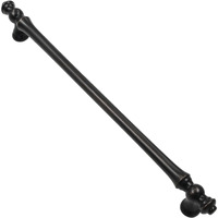 Alzassbg 10 Pack Oil Rubbed Bronze Cabinet Pulls, 10 Inch(254Mm) Hole Centers Morden Straight Kitchen Cabinet Handles Al3085Orb
